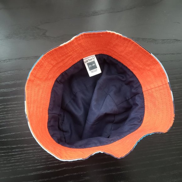 (NWOT) Carters Baby Shark Toddler Bucket Hat -SIZE 2T-4T - Picture 8 of 8